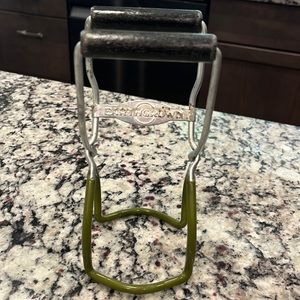 Vintage Earthgrown Canning Jar Lifter Tongs Kitchen, Jar Grabber Farmhouse